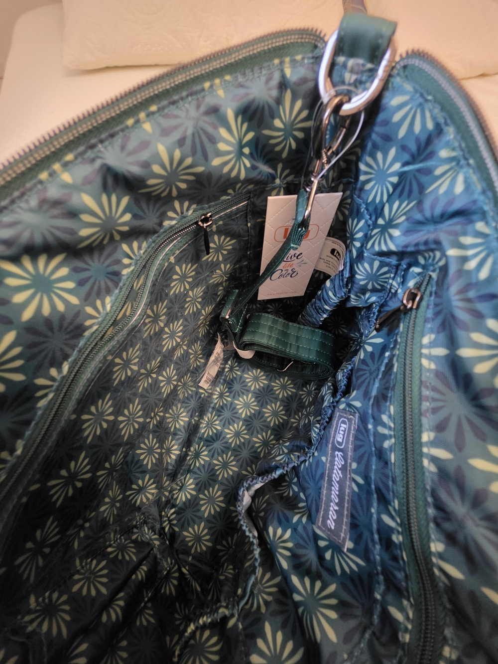 Lug Wickedly Green Catamaran With Anchor Medium Tote Bag - Picture 3 of 5